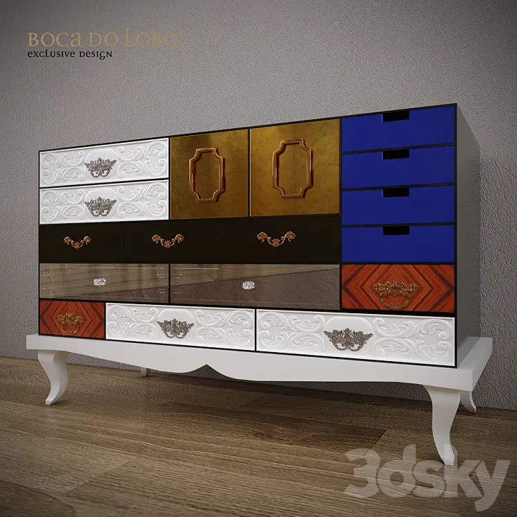 Chest Boka do lobo 3DSMAX Model