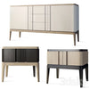 Chest of drawers and bedside table Icons Panormo 3DSMAX Model