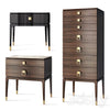 Chest of drawers bedside table Nara Galimberti Nino 3ds Max