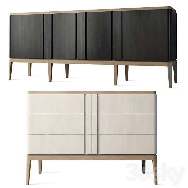 Chest of drawers buffet sideboard dresser Icons Panormo 3DSMAX Model