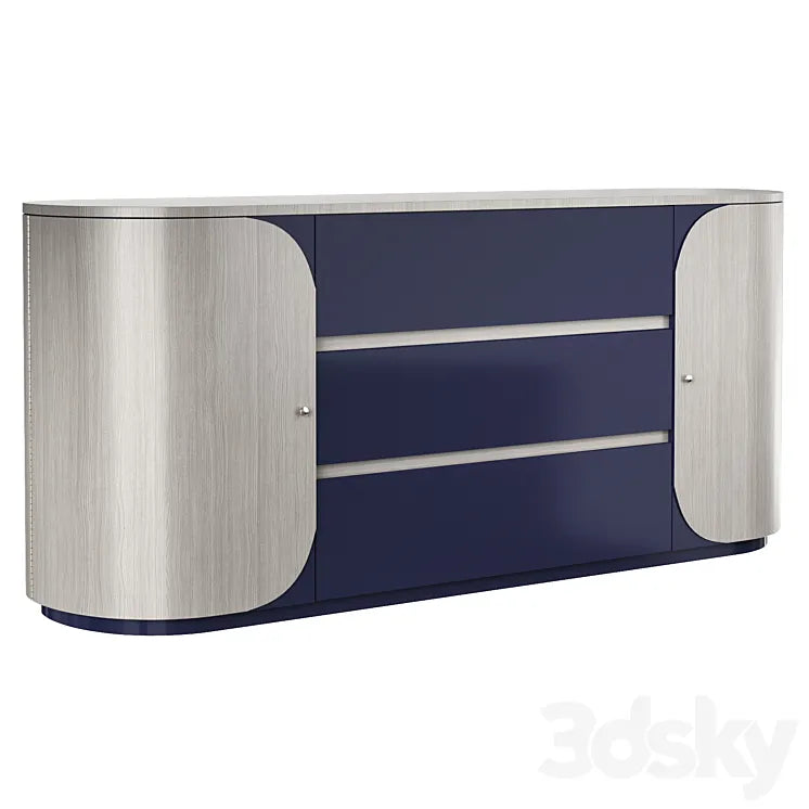 Chest of drawers Da Vita Dresser Caracole 3DSMAX Model