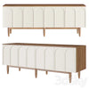Chest of drawers with four arched doors "Arka" 3ds Max