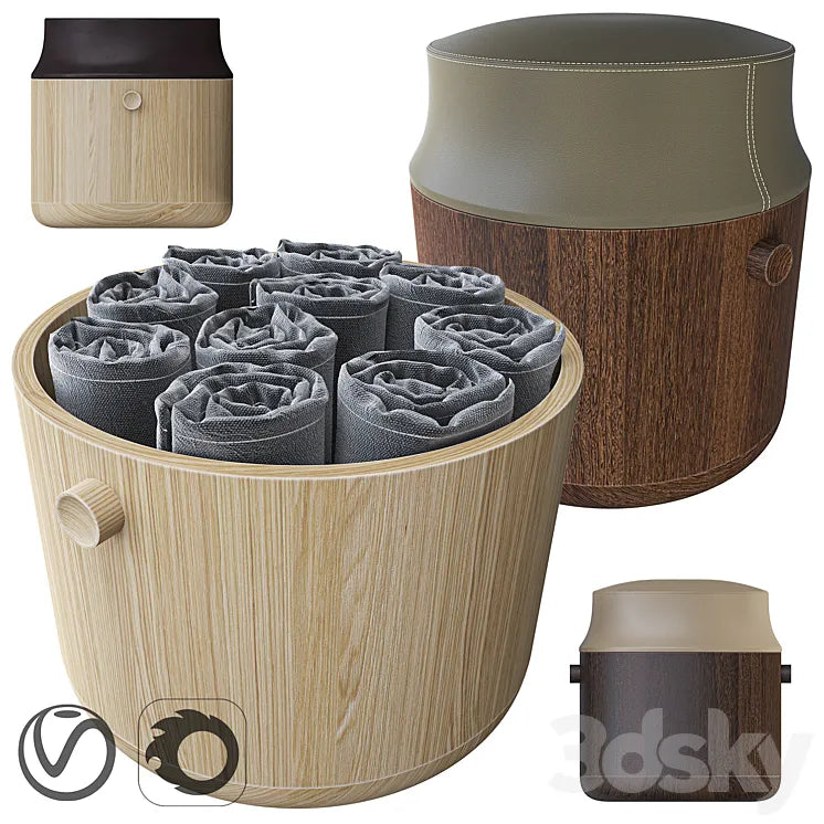 CHI WING LO | POZA_Stool 36015/36118 3DSMAX Model