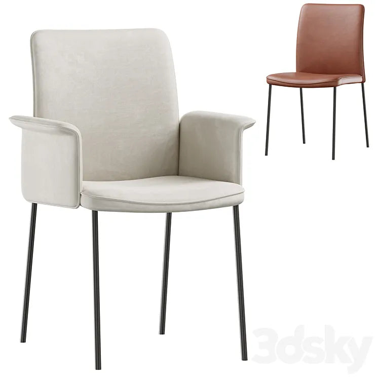 Christine Kroencke Jaro 200 dining chair 3DSMAX Model