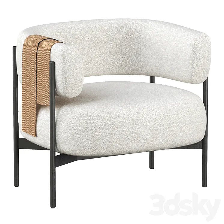 CINI armchair By HC28 Cosmo 3DSMAX Model