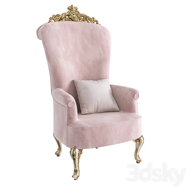 Classic chair Alberto & Mario Ghezzani Sophia 3DSMAX Model