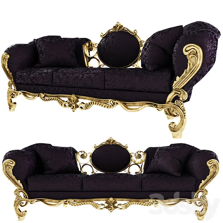 Classic MonaLisa sofa 3DSMAX Model