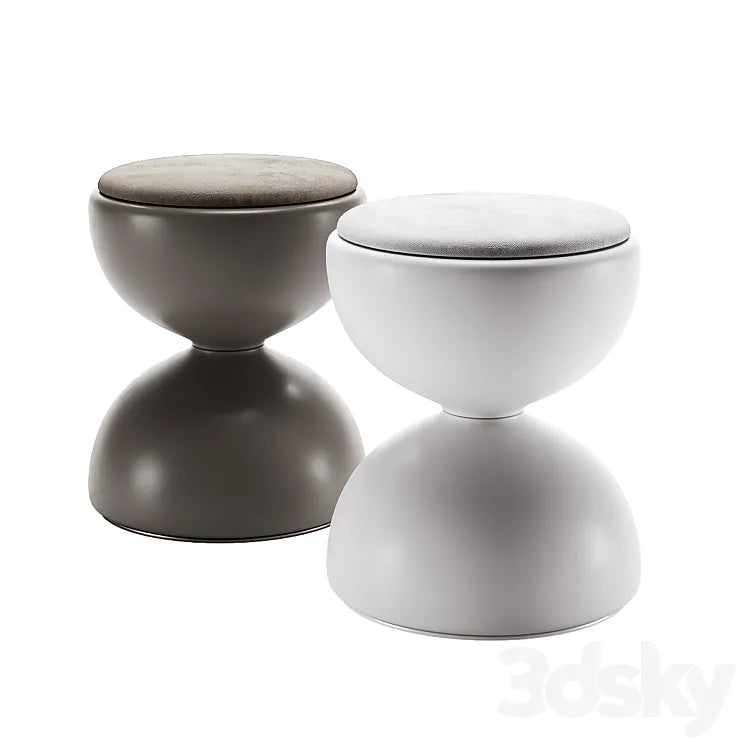 CLESSIDRA Pouf by Nitesco 3DSMAX Model