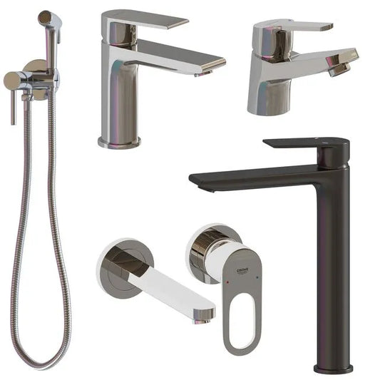 Clever & Grohe Faucet Set 3dsMax Model