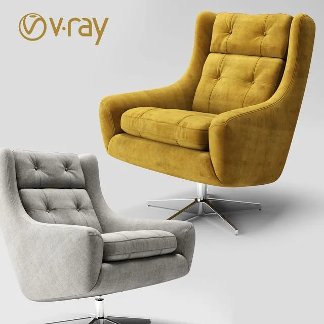 Club Chair 3dsMax Model