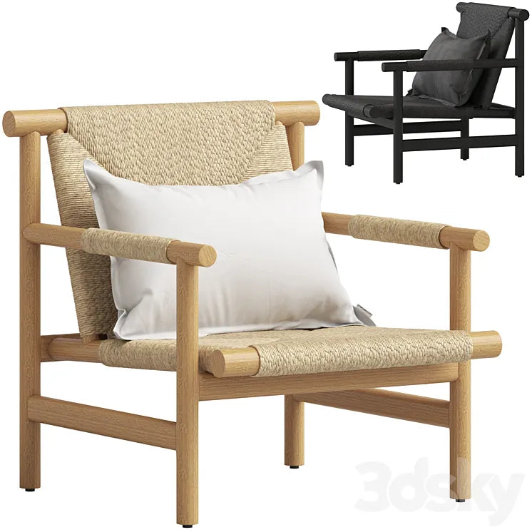 Coco Republic Sardinia Outdoor Occasional Chair 3DSMAX Model