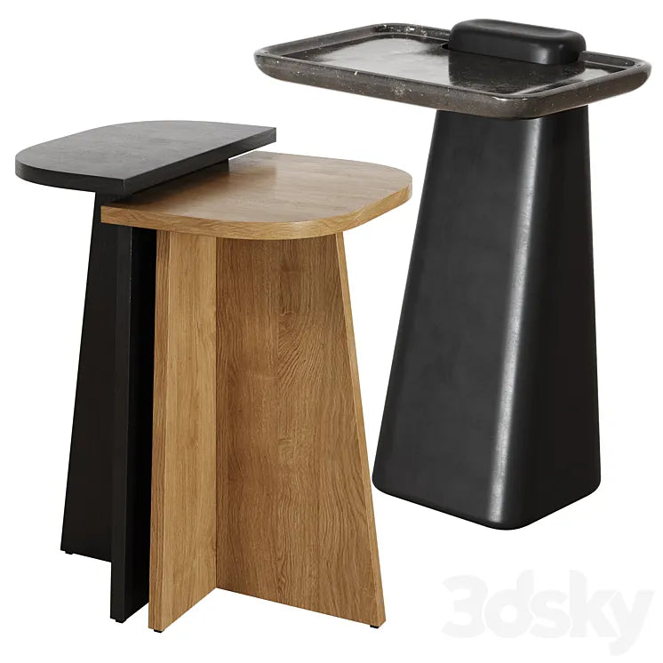 Coffee side tables 2 Budi Rugani LaRedoute 3DSMAX Model
