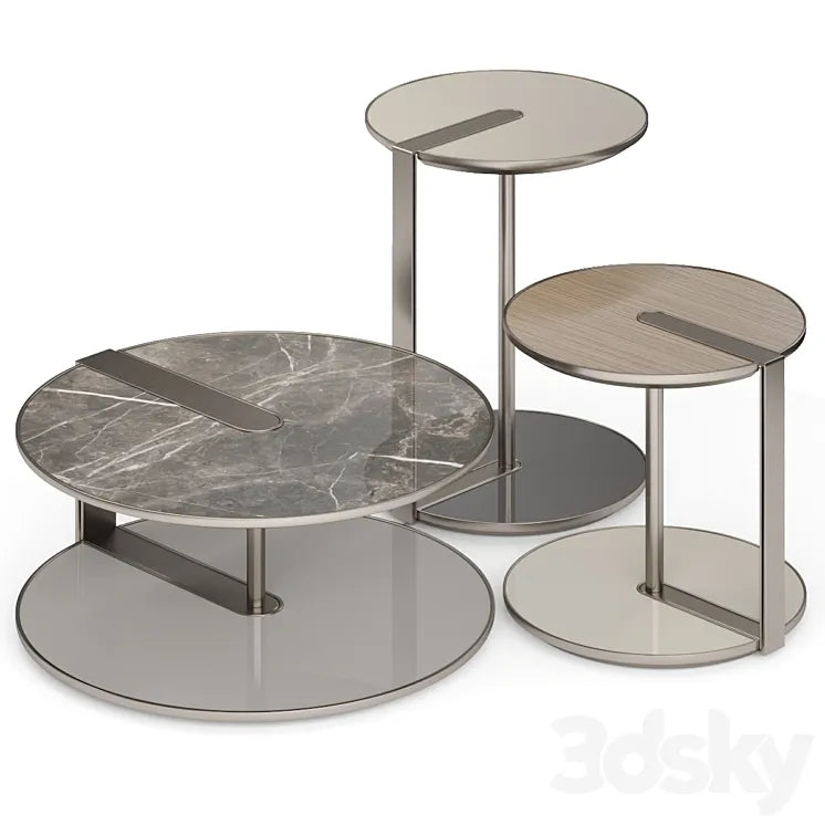 Coffee tabale Clamp 3DSMAX Model