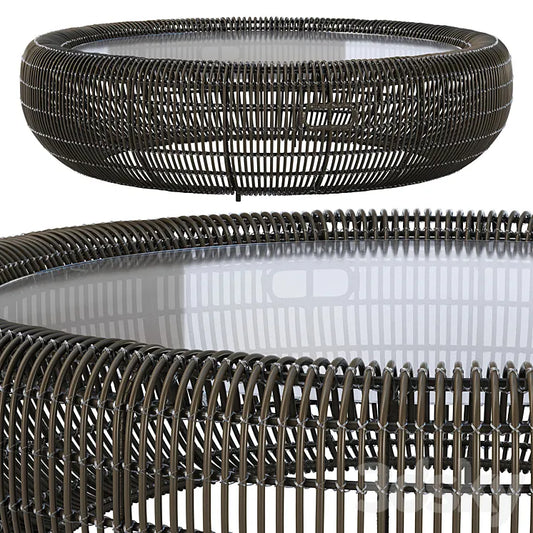 Coffee table Croissant / Metal coffee table by Kenneth Cobonpue 3DSMAX Model