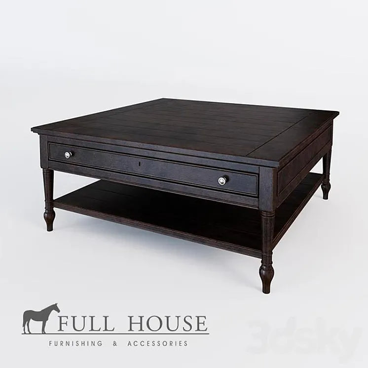 Coffee table FULL HOUSE OM 3DSMAX Model
