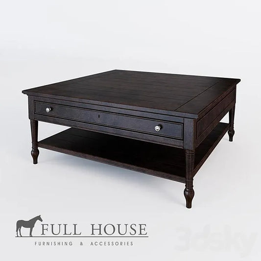 Coffee table FULL HOUSE OM 3DSMAX Model