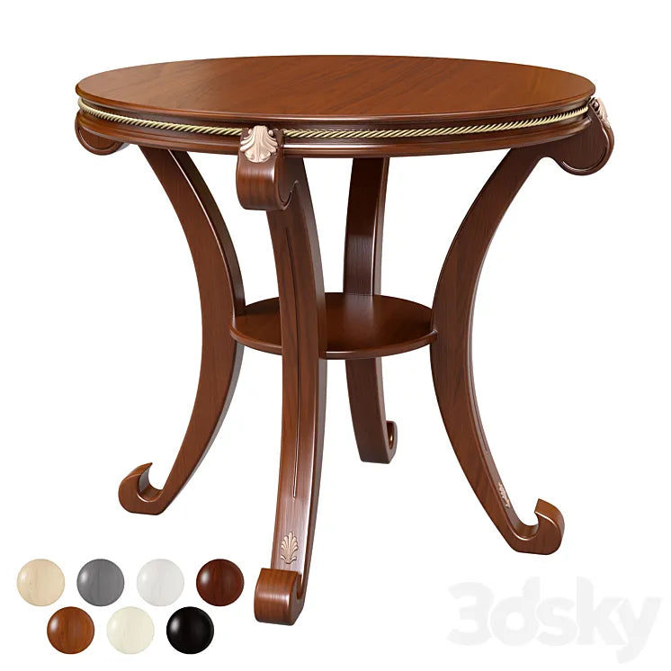 Coffee table Gloria M 3DSMAX Model