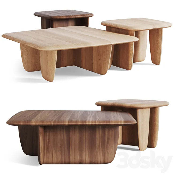 coffee table Iloss by La Redoute 3DSMAX Model