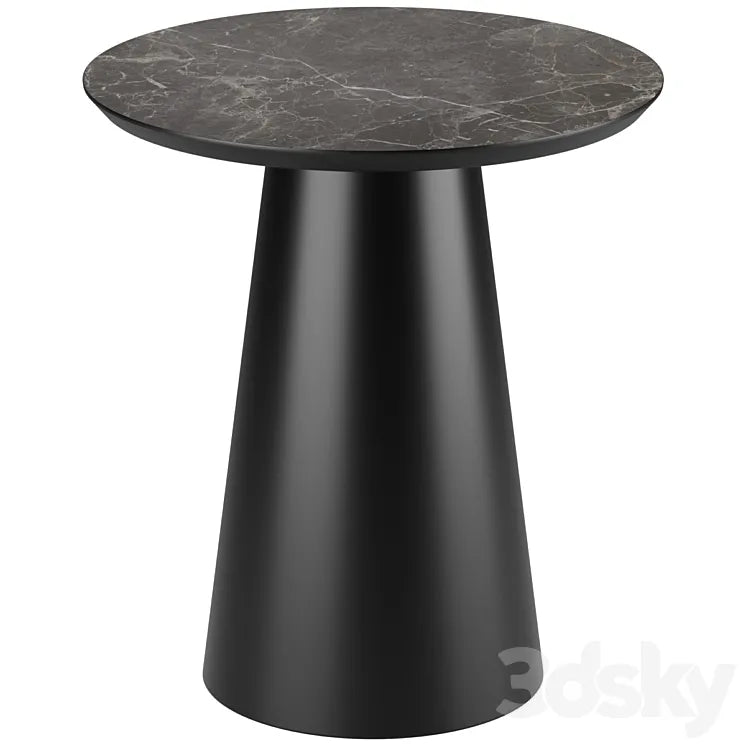 Coffee table Lakbi-1 Black 3DSMAX Model