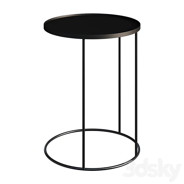 Coffee table ROUND TRAY ETHNICRAFT BIJZETTAFEL coffee table 3DSMAX Model