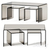 Coffee Table set Clear Club by Kare Design / Glass table 3DSMAX Model