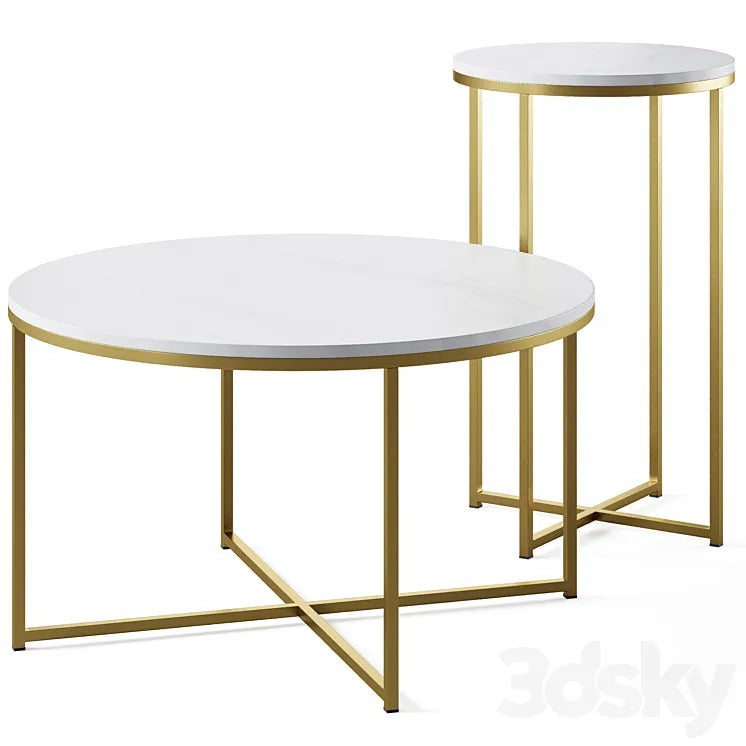 Coffee table Sheffield by La Forma 3DSMAX Model