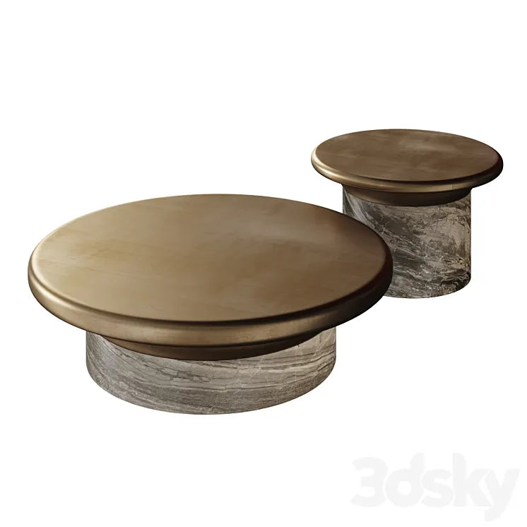Coffee tables ENNE SUSPENCE 3DSMAX Model