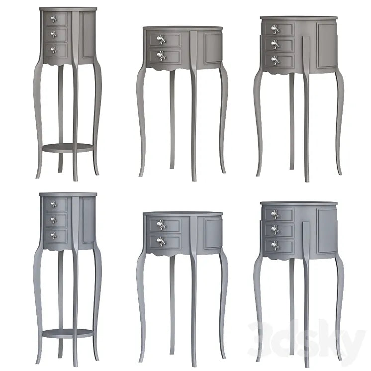Coffee tables jumbo collection 3DSMAX Model
