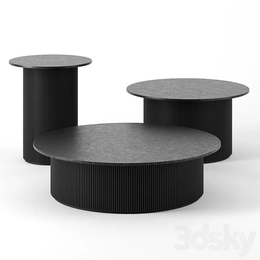 Coffee tables set 3DSMAX Model