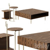Coffee tables set by De La Espada 3DSMAX Model
