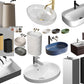 Washbasin & Faucets 3D Combo Pack