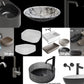Washbasin & Faucets 3D Combo Pack