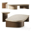 Collection Particulière Lady R Coffee Tables 3DSMAX Model