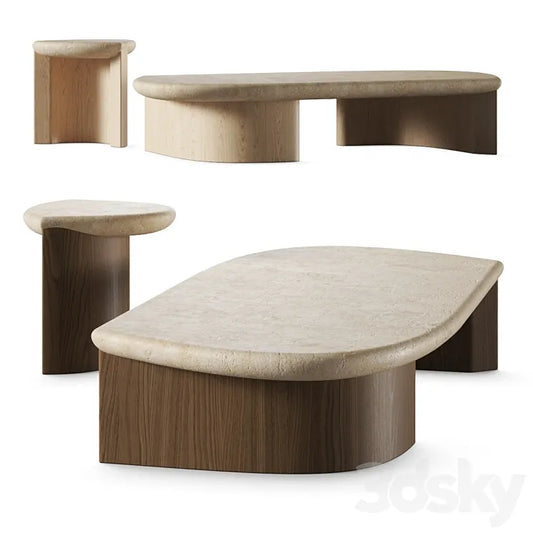 Collection Particulière Lady R Coffee Tables 3DSMAX Model