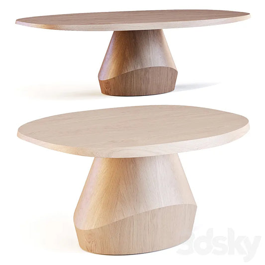 Collection Particulière: YAB - Dining Tables 3DSMAX Model