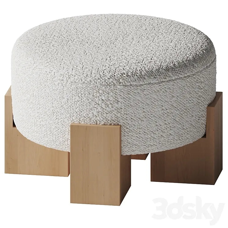 Collector - Cassette pouf 3DSMAX Model
