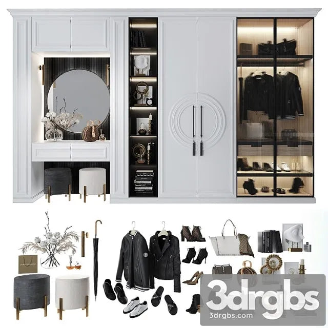 Composition In The Living Room 98 3D Model Free