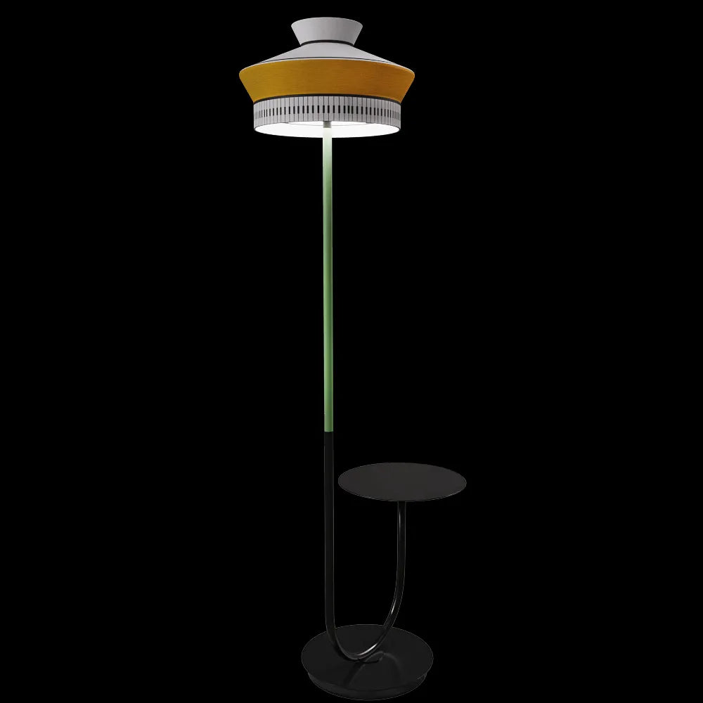 Contardi  - Floor lamp and table Calypso Antigua Outdoor 3ds Max