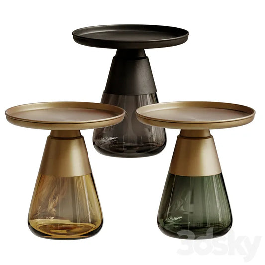 Contemporary Glass Table Perfect for a side or coffee table 3DSMAX Model