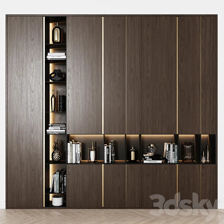Contemporary wardrobe 27 3DSMAX Model
