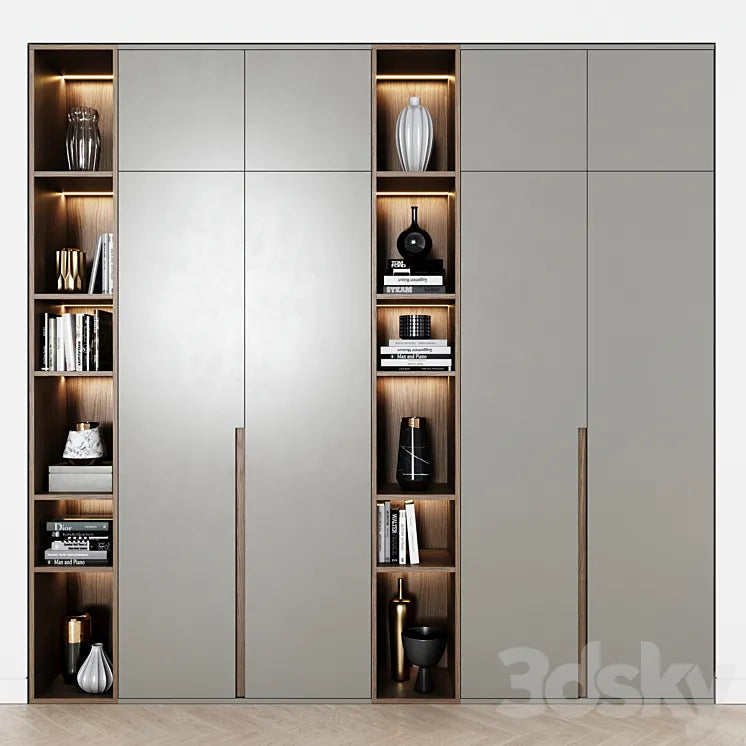 Contemporary wardrobes 38 3DSMAX Model