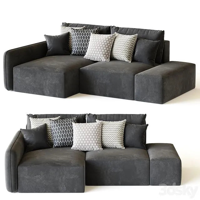 Corner sofa bed Portland 3dsMax Model
