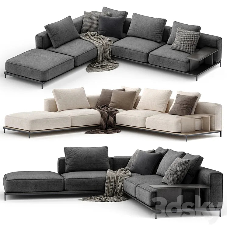 Corner sofa Brera from Poliform 3DSMAX Model