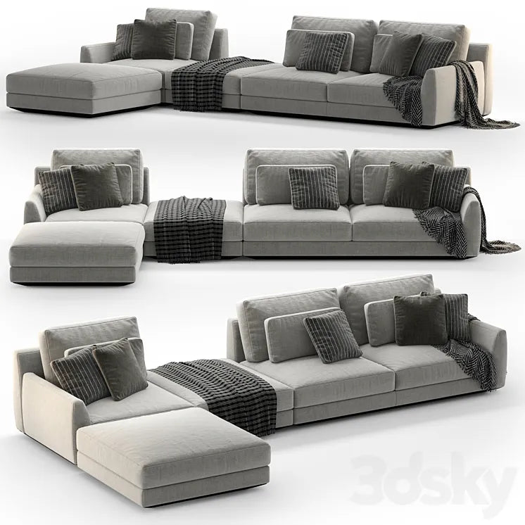 Corner sofa Casamania & Horm ELLINGTON 3DSMAX Model