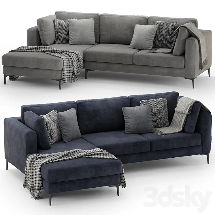 Corner sofa Mebelroom Milan 3DSMAX Model