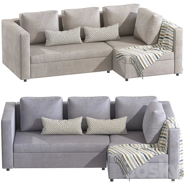 Corner sofa MILBURG 3DSMAX Model