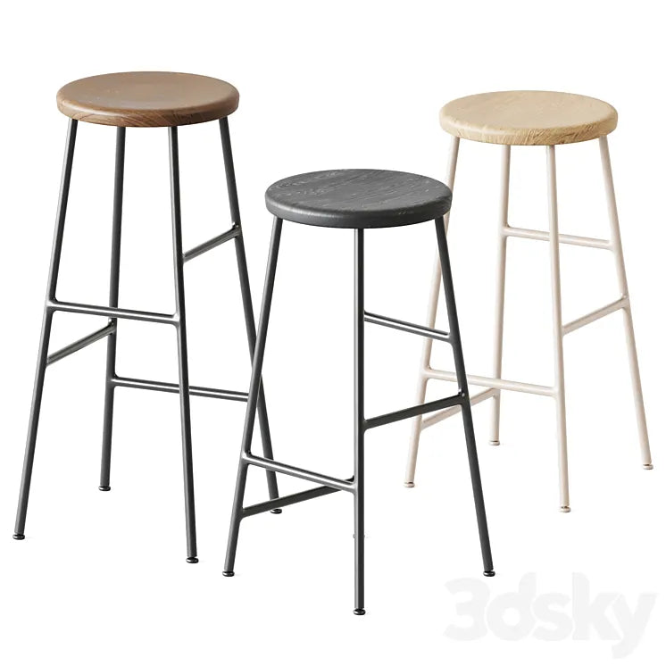 Cornet Bar Stool by Hay 3DSMAX Model