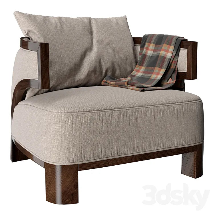 Costantini Pietro Villa armchair 3DSMAX Model