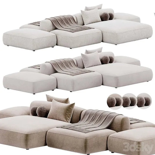 Cozy Island Sofa By MDF Italia 3dsMax Model