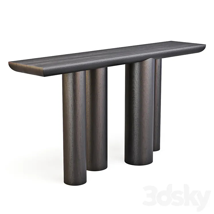 Crate and Barrel: Bomen Black - Console Table 3DSMAX Model